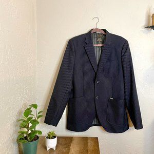 Scotch & Soda Jacket Type G-1 U.S Navy Engineered Garment Blazer, Men's Size L